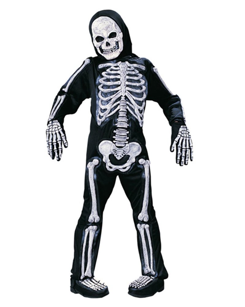 Fun World Spooky Skeleton Child Halloween Costume (Large (12-14)) - Image 2